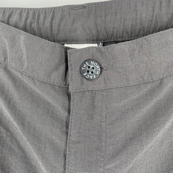 The North Face Women's Large Convertible Cargo Nylon Hiking Sport Grey T150 T550 - Picture 6 of 13